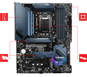 MSI Motherboard MAG Z590 Torpedo